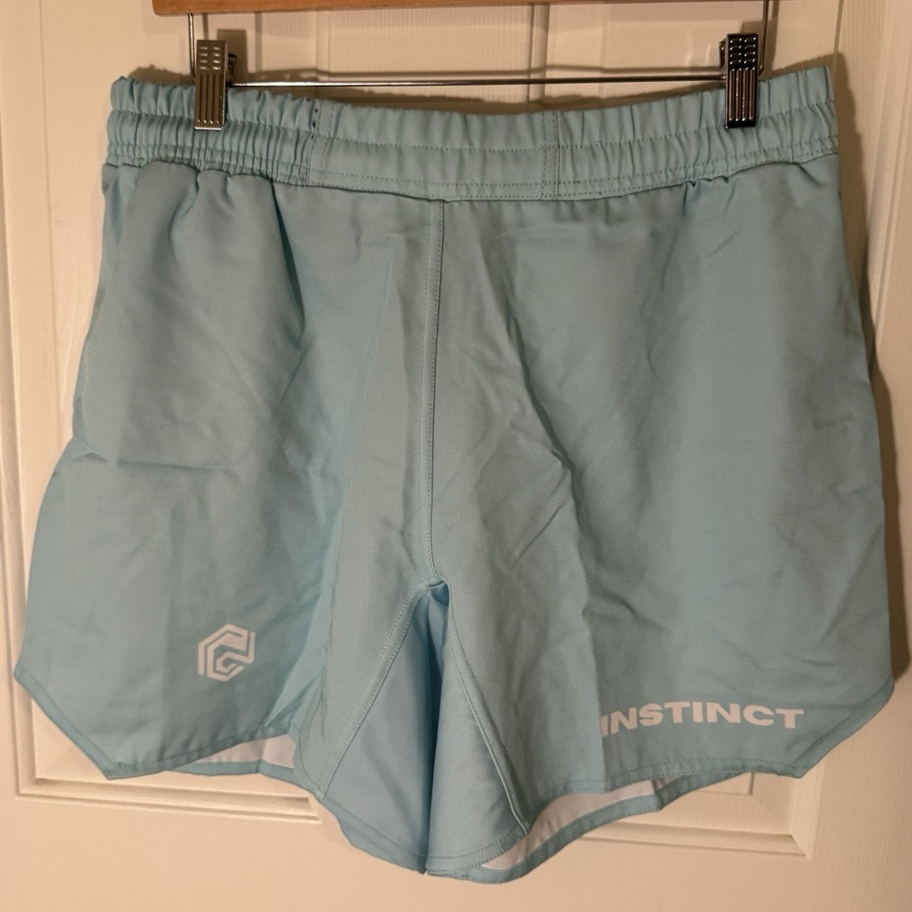 Instinct Competition Blue BJJ Jui Jitsu Fighting MMA Grappling Combat Shorts XL